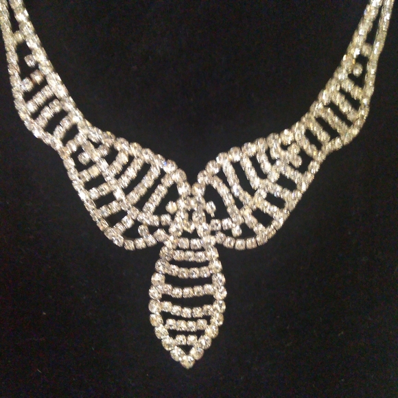 Rhinestone Necklace - Picture 3 of 3